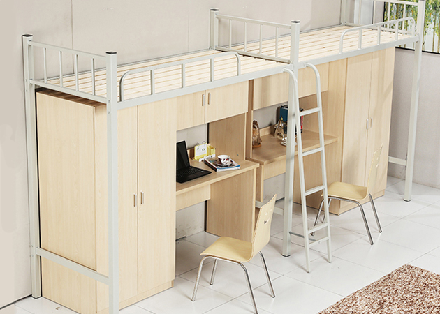 雙人連體斜爬公寓床 海發(fā)雙人連體斜爬公寓床